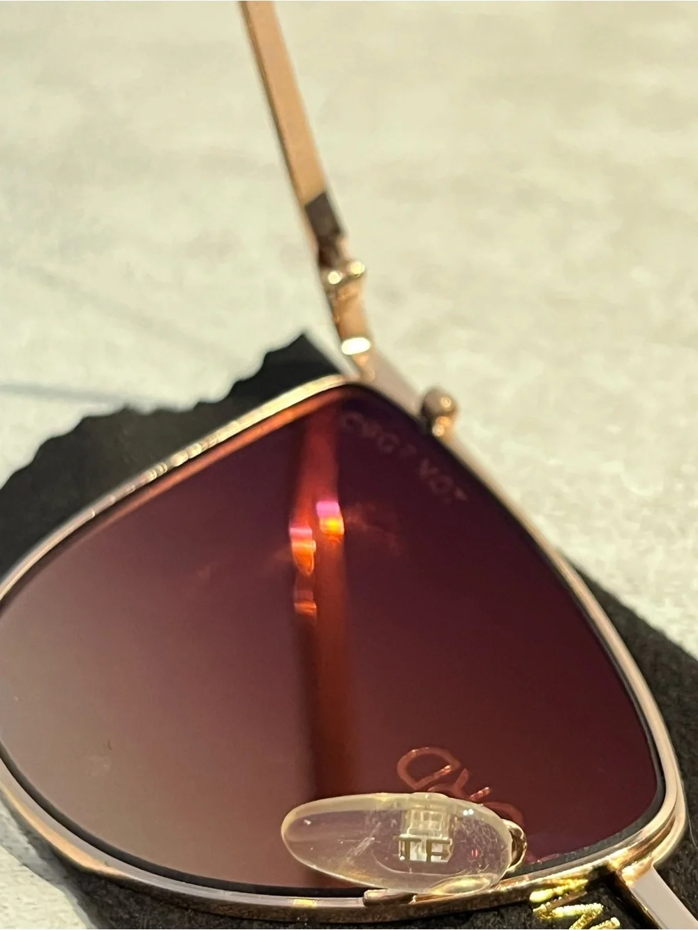Tom Ford x Veronica tf684, women's oversized cat-eye